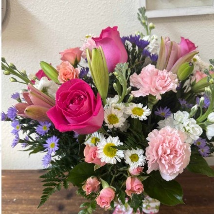Radiant Spring Bloom Bouquet floral arrangement